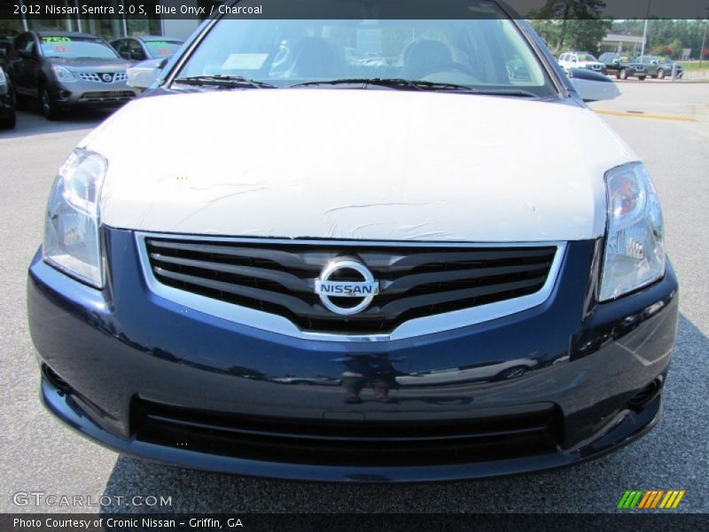 Blue Onyx / Charcoal 2012 Nissan Sentra 2.0 S