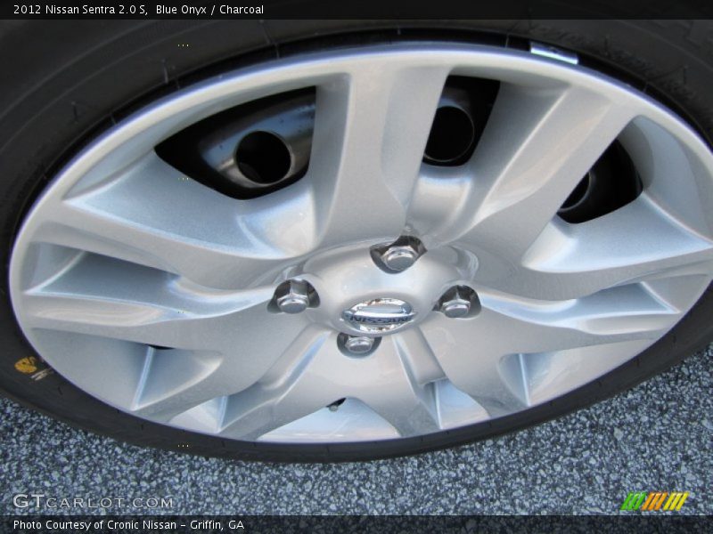 Blue Onyx / Charcoal 2012 Nissan Sentra 2.0 S