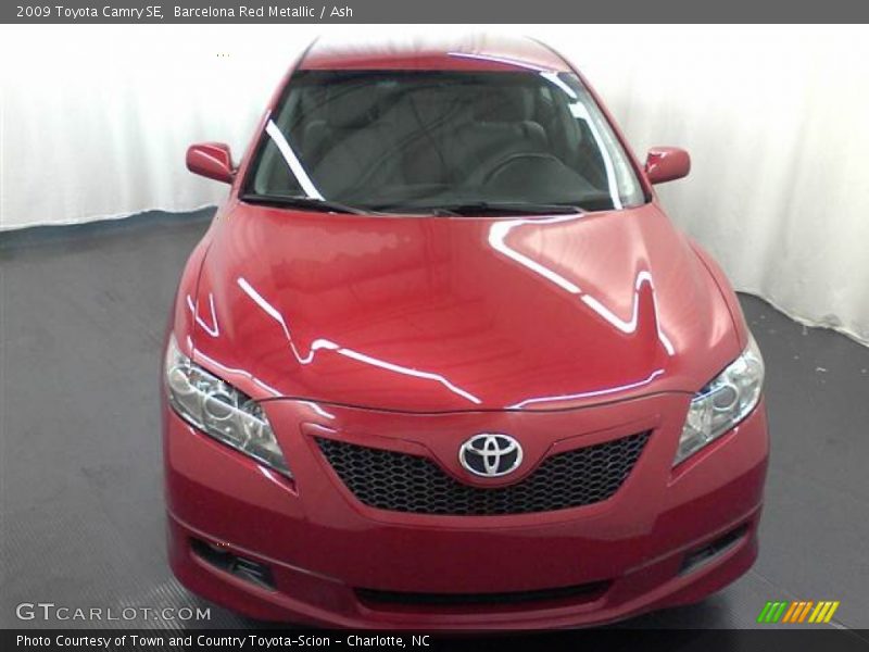 Barcelona Red Metallic / Ash 2009 Toyota Camry SE