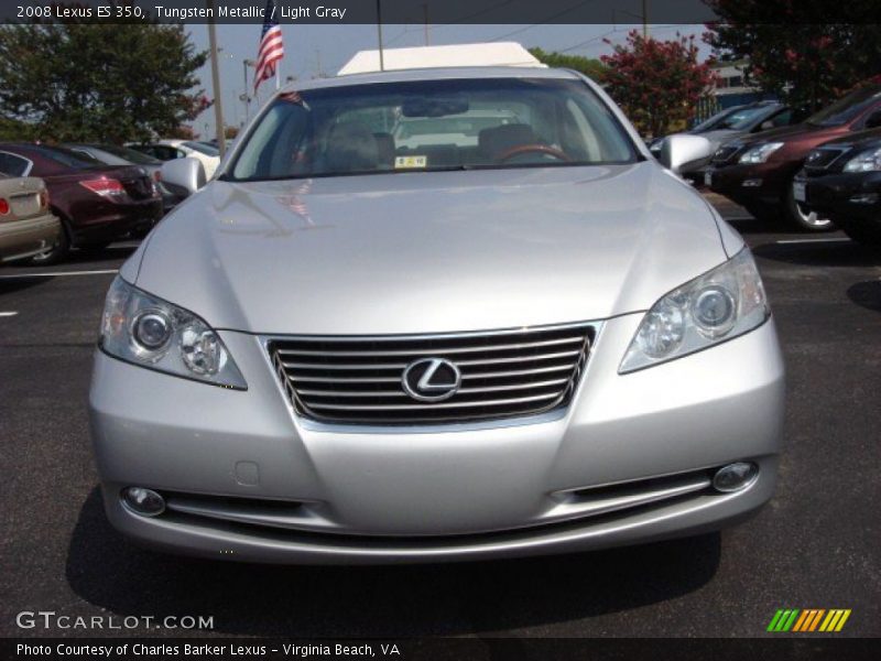 Tungsten Metallic / Light Gray 2008 Lexus ES 350