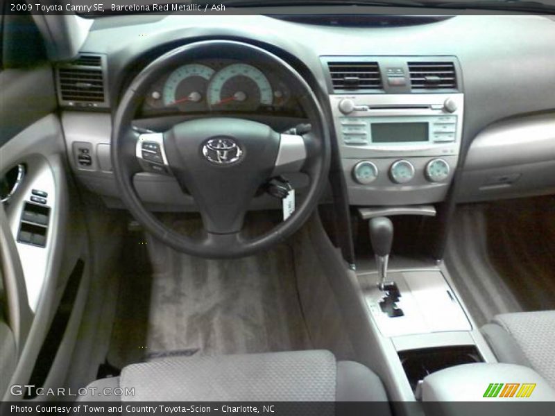 Barcelona Red Metallic / Ash 2009 Toyota Camry SE
