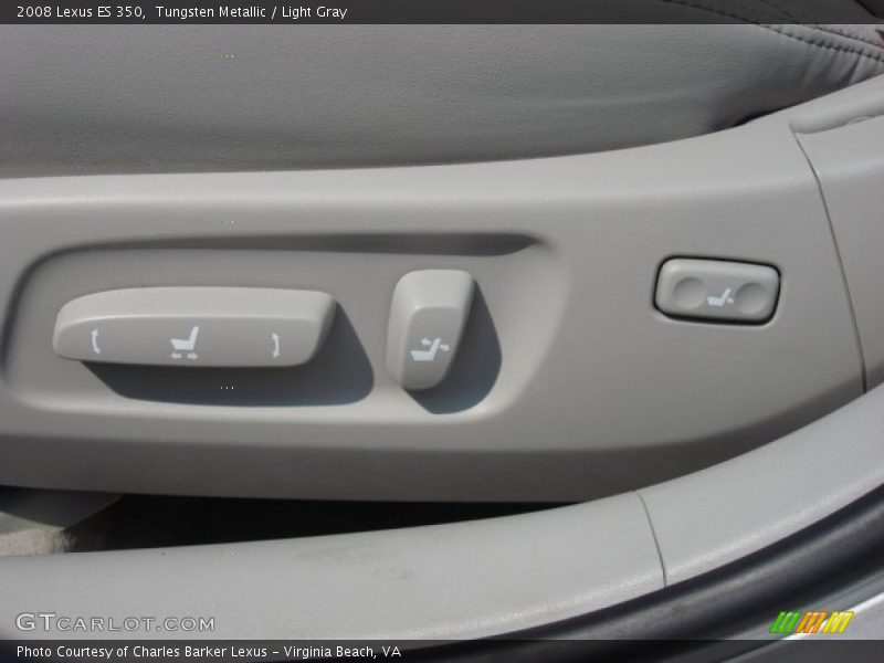 Tungsten Metallic / Light Gray 2008 Lexus ES 350