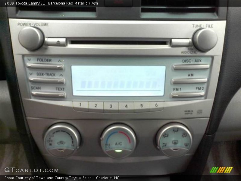 Barcelona Red Metallic / Ash 2009 Toyota Camry SE