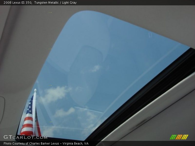 Tungsten Metallic / Light Gray 2008 Lexus ES 350