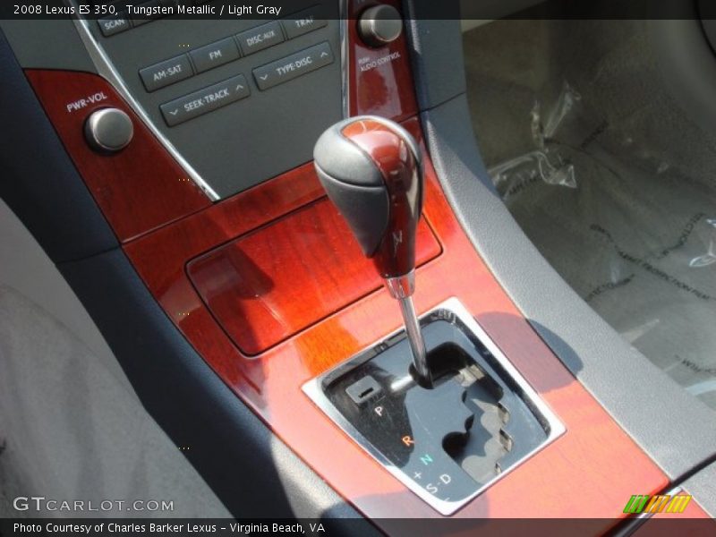 Tungsten Metallic / Light Gray 2008 Lexus ES 350