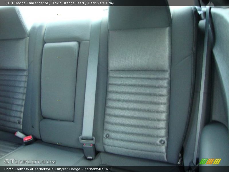 Toxic Orange Pearl / Dark Slate Gray 2011 Dodge Challenger SE