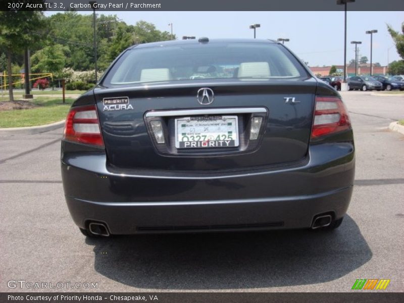 Carbon Gray Pearl / Parchment 2007 Acura TL 3.2