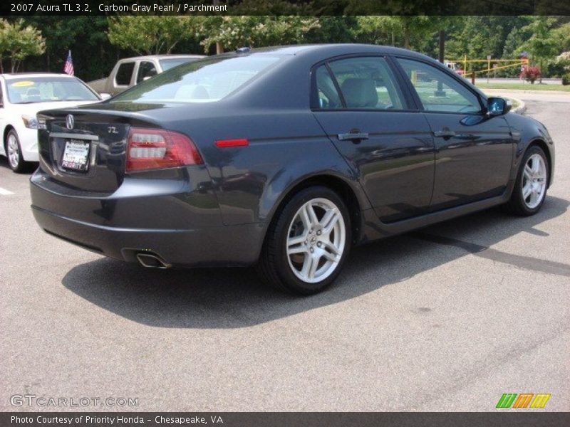Carbon Gray Pearl / Parchment 2007 Acura TL 3.2