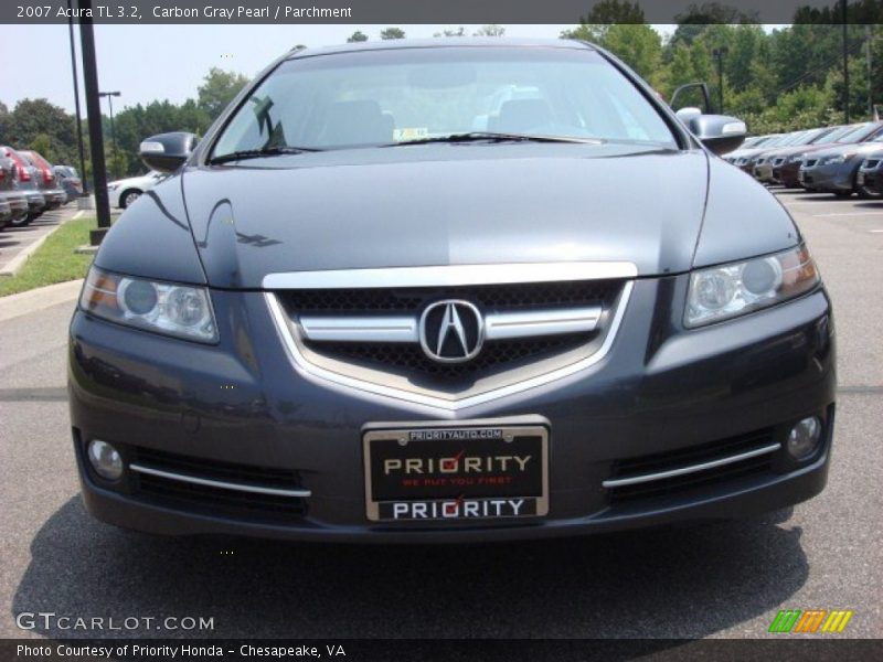 Carbon Gray Pearl / Parchment 2007 Acura TL 3.2