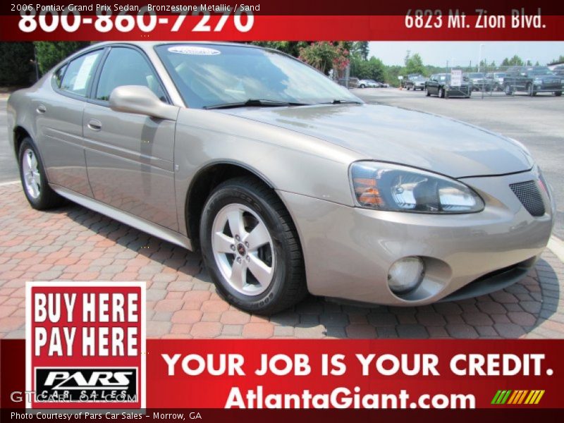 Bronzestone Metallic / Sand 2006 Pontiac Grand Prix Sedan