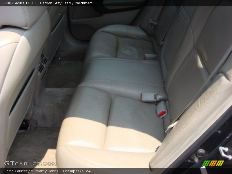 Carbon Gray Pearl / Parchment 2007 Acura TL 3.2