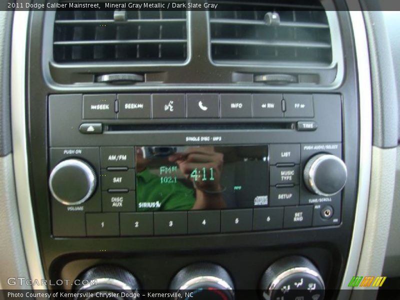 Mineral Gray Metallic / Dark Slate Gray 2011 Dodge Caliber Mainstreet
