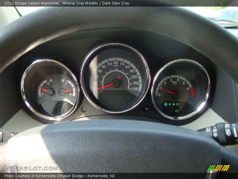 Mineral Gray Metallic / Dark Slate Gray 2011 Dodge Caliber Mainstreet