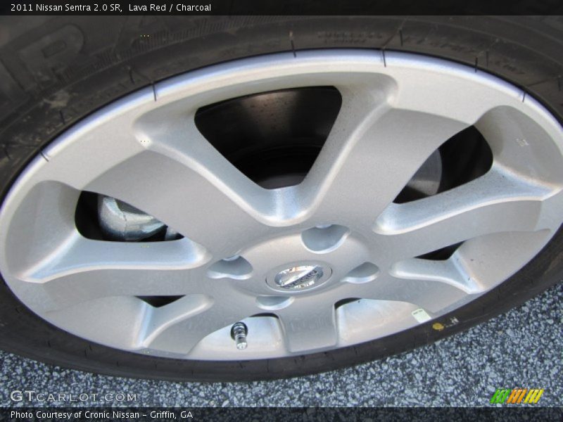 Lava Red / Charcoal 2011 Nissan Sentra 2.0 SR