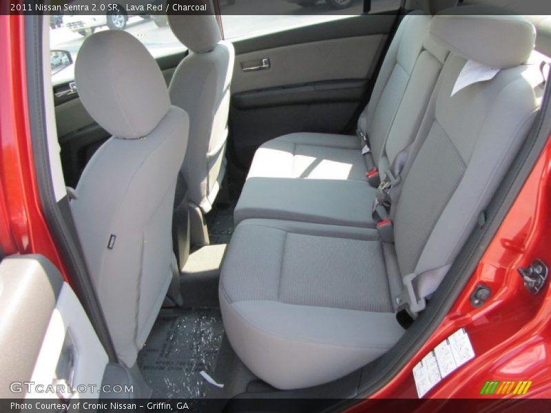 Lava Red / Charcoal 2011 Nissan Sentra 2.0 SR