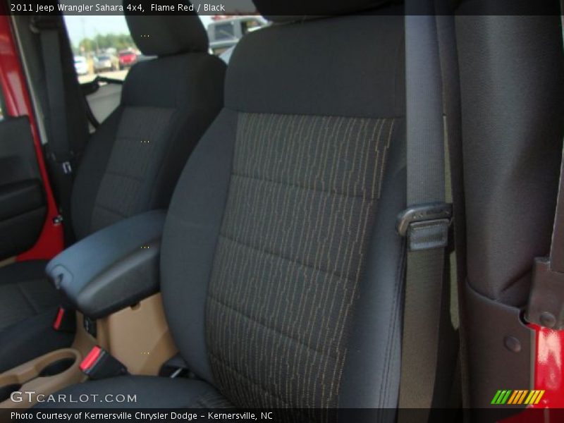 Flame Red / Black 2011 Jeep Wrangler Sahara 4x4