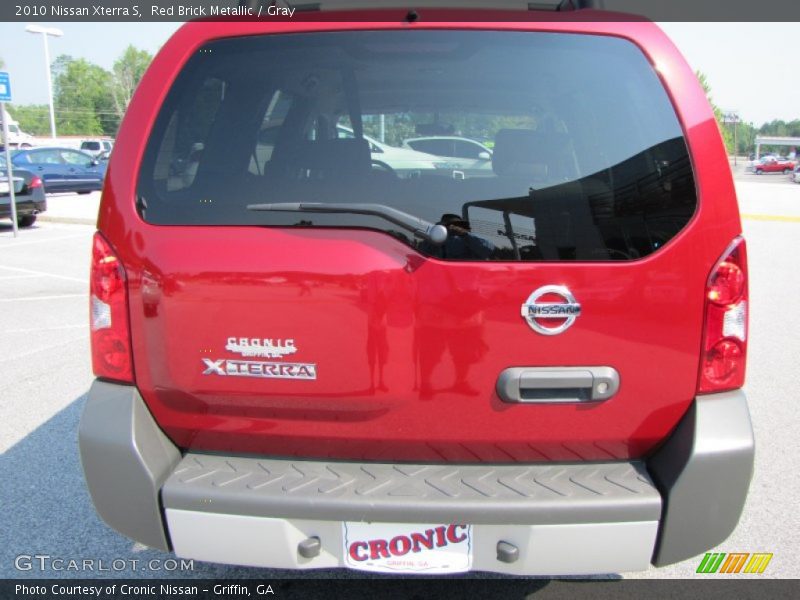 Red Brick Metallic / Gray 2010 Nissan Xterra S