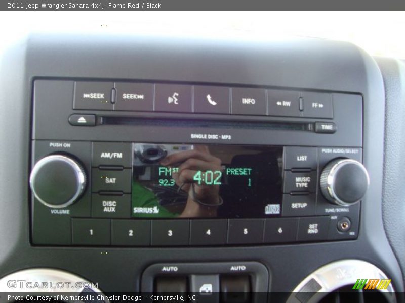 Flame Red / Black 2011 Jeep Wrangler Sahara 4x4