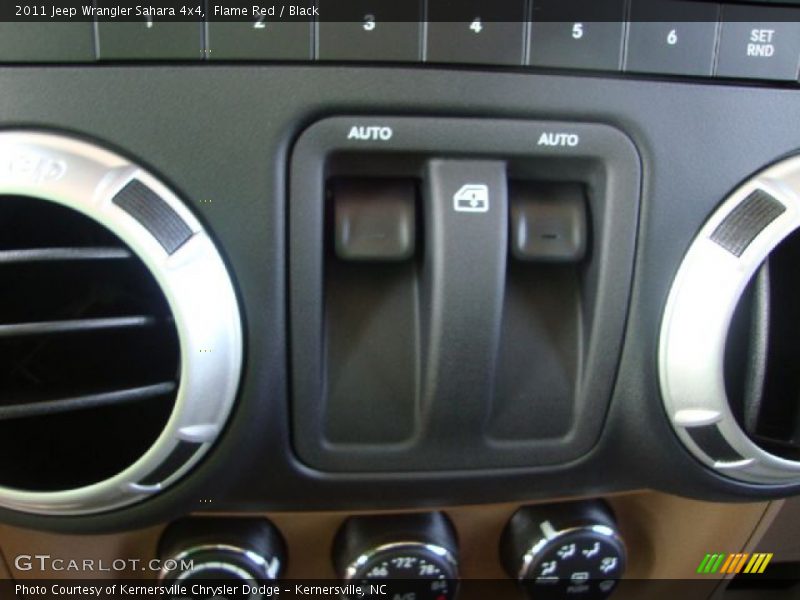 Flame Red / Black 2011 Jeep Wrangler Sahara 4x4