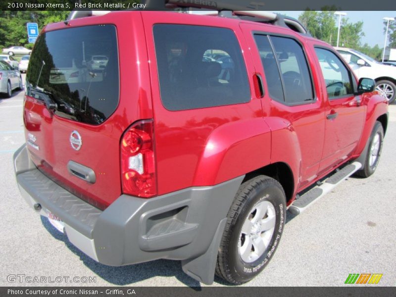 Red Brick Metallic / Gray 2010 Nissan Xterra S