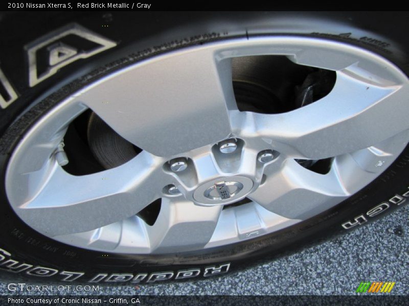 Red Brick Metallic / Gray 2010 Nissan Xterra S
