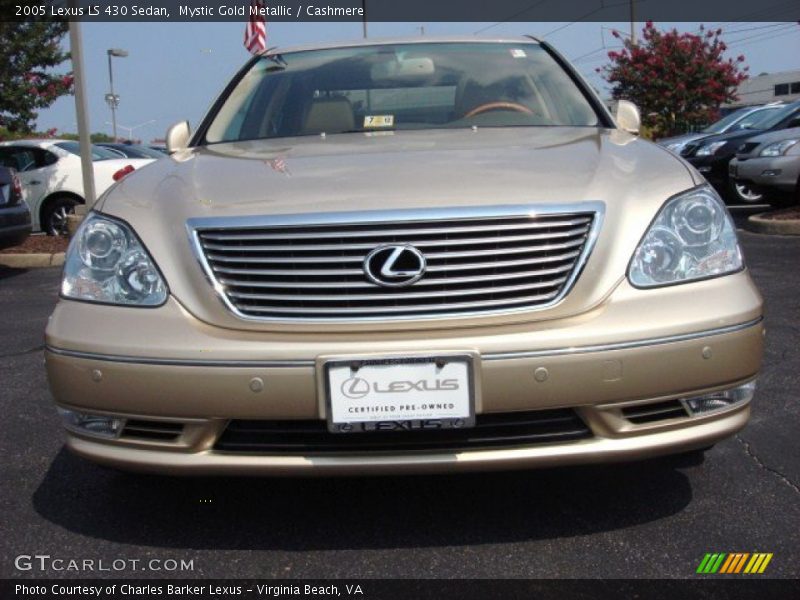 Mystic Gold Metallic / Cashmere 2005 Lexus LS 430 Sedan