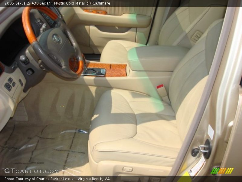 Mystic Gold Metallic / Cashmere 2005 Lexus LS 430 Sedan