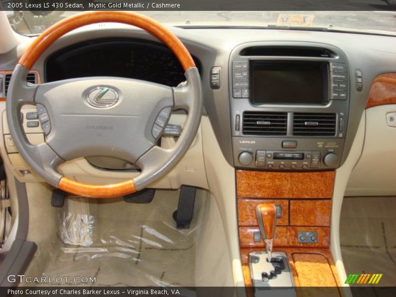 Mystic Gold Metallic / Cashmere 2005 Lexus LS 430 Sedan