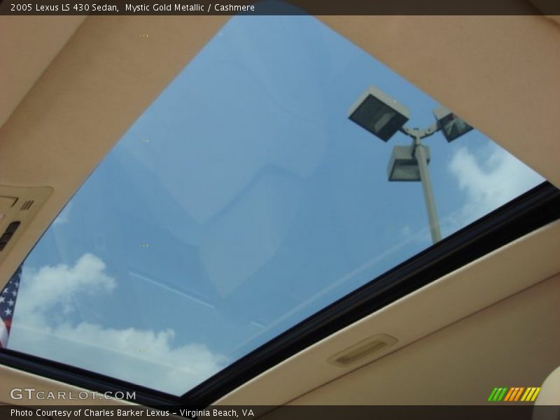 Mystic Gold Metallic / Cashmere 2005 Lexus LS 430 Sedan
