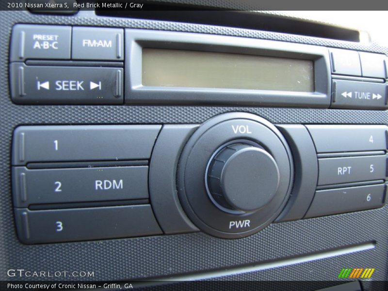 Red Brick Metallic / Gray 2010 Nissan Xterra S