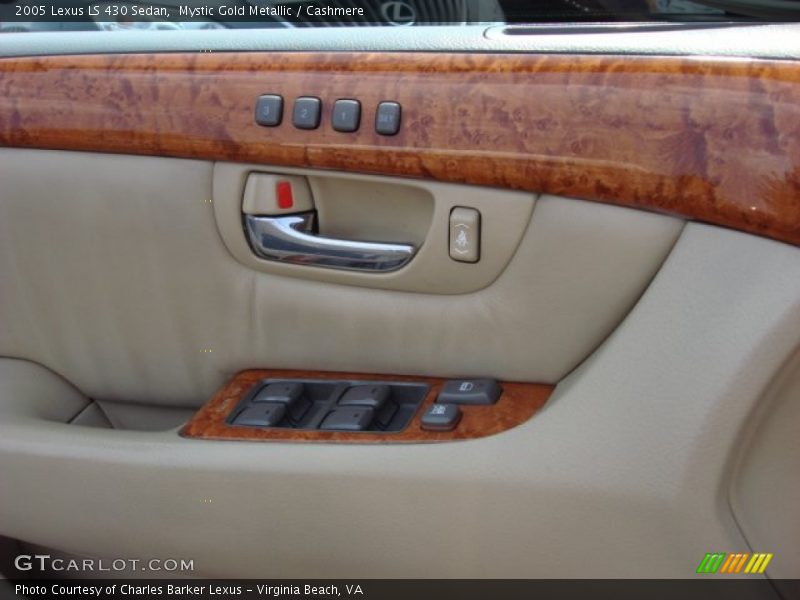 Mystic Gold Metallic / Cashmere 2005 Lexus LS 430 Sedan
