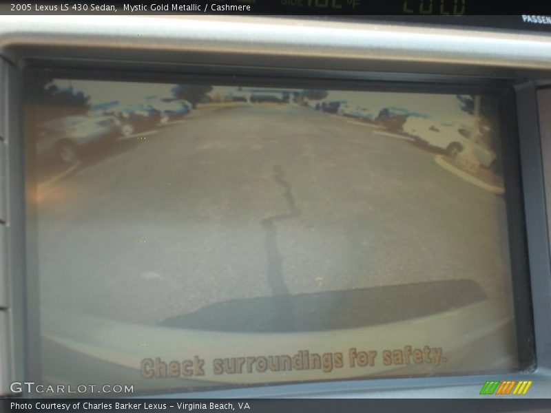Mystic Gold Metallic / Cashmere 2005 Lexus LS 430 Sedan