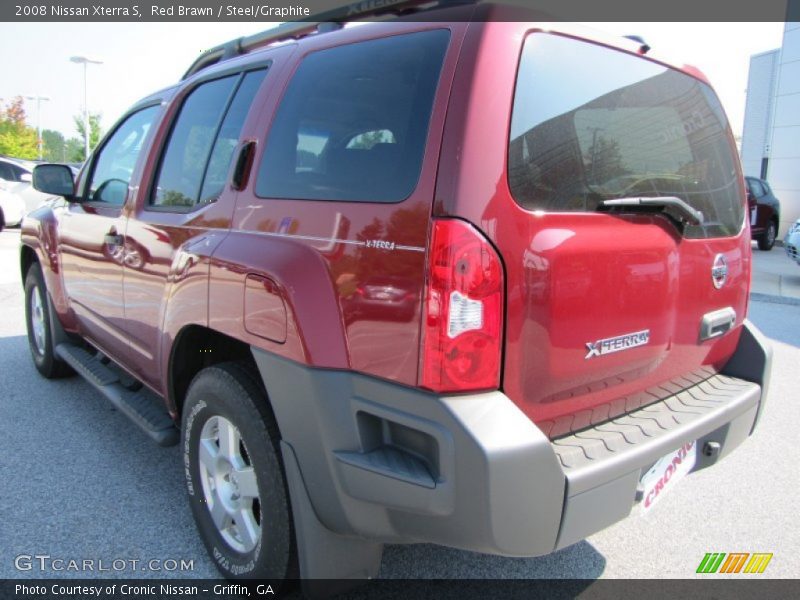 Red Brawn / Steel/Graphite 2008 Nissan Xterra S