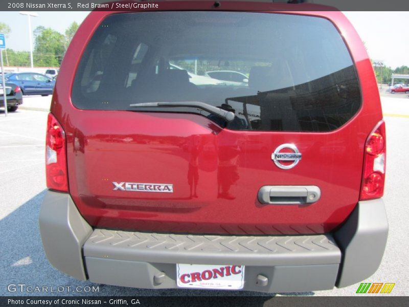 Red Brawn / Steel/Graphite 2008 Nissan Xterra S