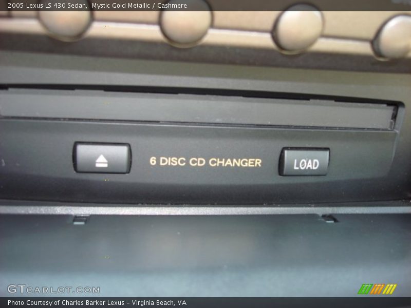 Mystic Gold Metallic / Cashmere 2005 Lexus LS 430 Sedan