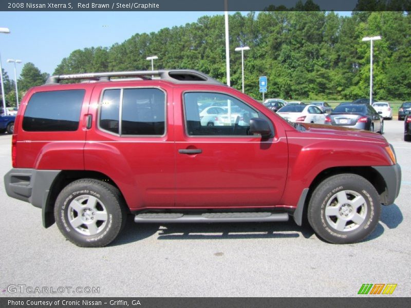 Red Brawn / Steel/Graphite 2008 Nissan Xterra S