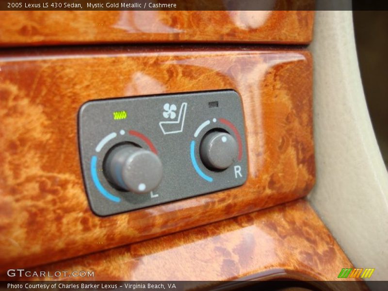 Mystic Gold Metallic / Cashmere 2005 Lexus LS 430 Sedan
