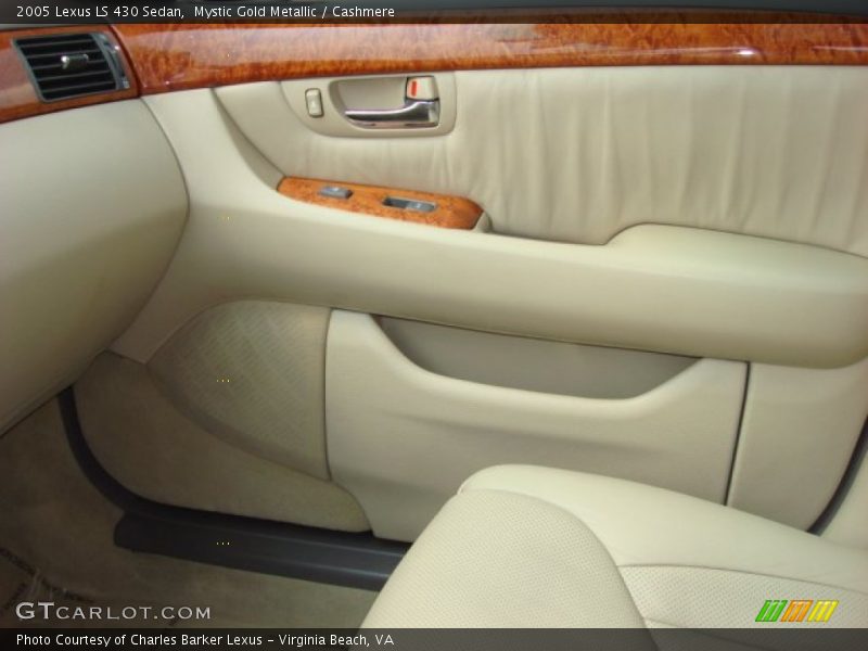 Mystic Gold Metallic / Cashmere 2005 Lexus LS 430 Sedan