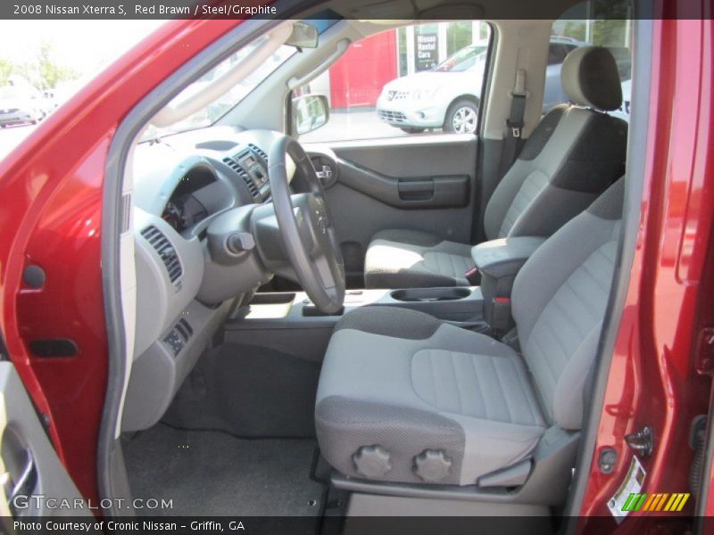 Red Brawn / Steel/Graphite 2008 Nissan Xterra S