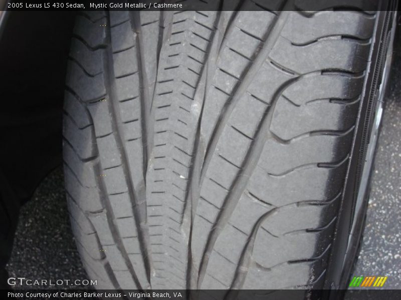 Mystic Gold Metallic / Cashmere 2005 Lexus LS 430 Sedan