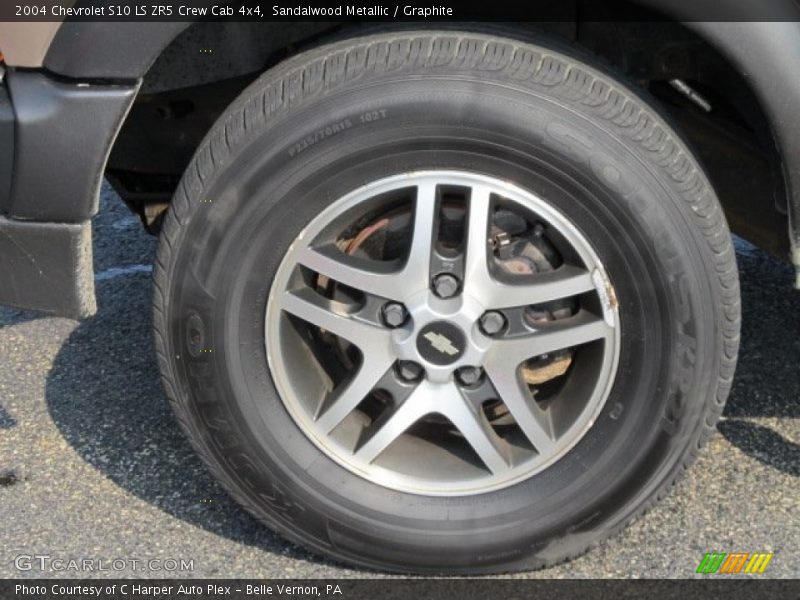  2004 S10 LS ZR5 Crew Cab 4x4 Wheel