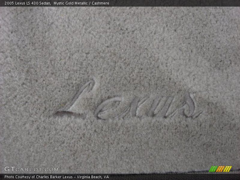 Mystic Gold Metallic / Cashmere 2005 Lexus LS 430 Sedan