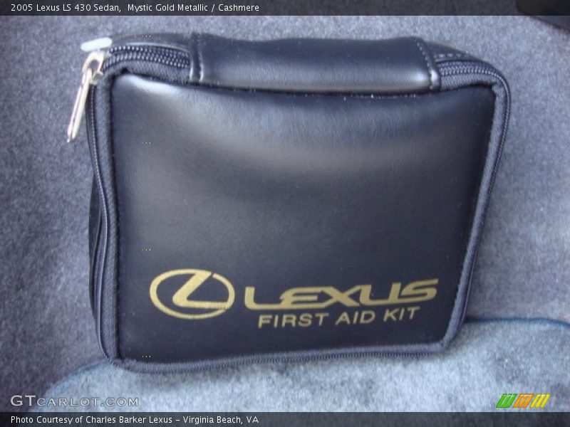 Mystic Gold Metallic / Cashmere 2005 Lexus LS 430 Sedan