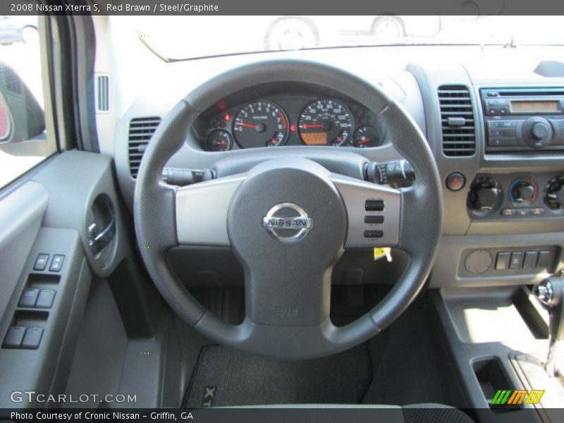 Red Brawn / Steel/Graphite 2008 Nissan Xterra S