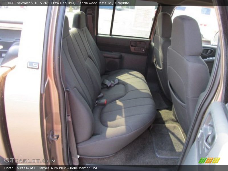 Sandalwood Metallic / Graphite 2004 Chevrolet S10 LS ZR5 Crew Cab 4x4
