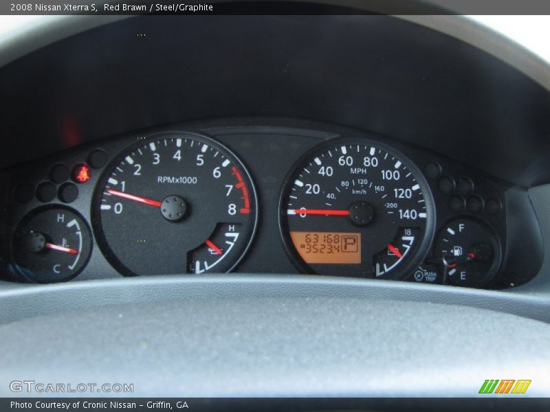 Red Brawn / Steel/Graphite 2008 Nissan Xterra S
