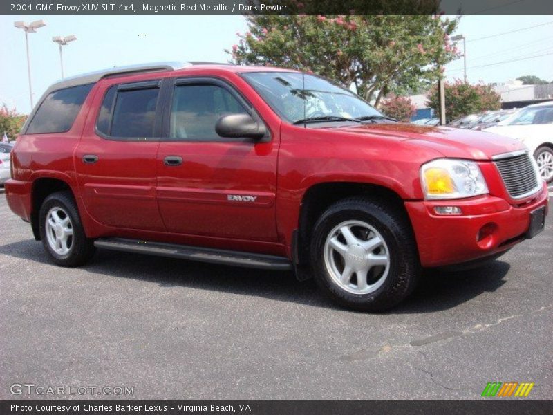 Magnetic Red Metallic / Dark Pewter 2004 GMC Envoy XUV SLT 4x4