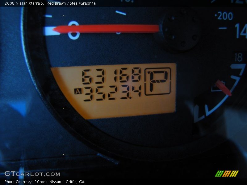 Red Brawn / Steel/Graphite 2008 Nissan Xterra S
