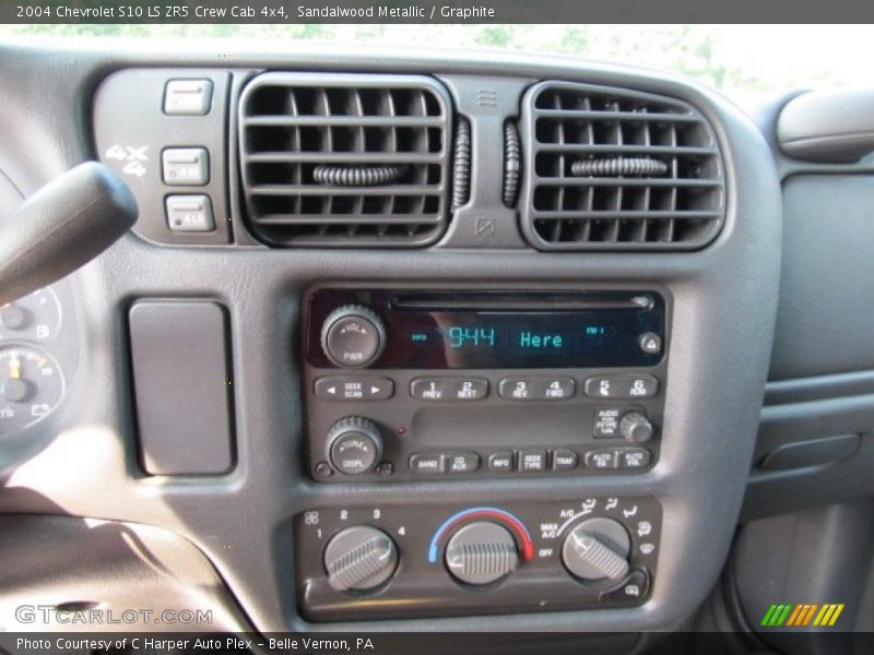 Controls of 2004 S10 LS ZR5 Crew Cab 4x4