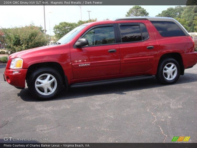 Magnetic Red Metallic / Dark Pewter 2004 GMC Envoy XUV SLT 4x4